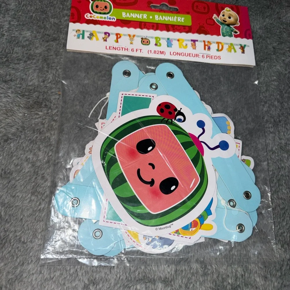 CoComelon HAPPY BIRTHDAY BANNER - 6 Ft Long